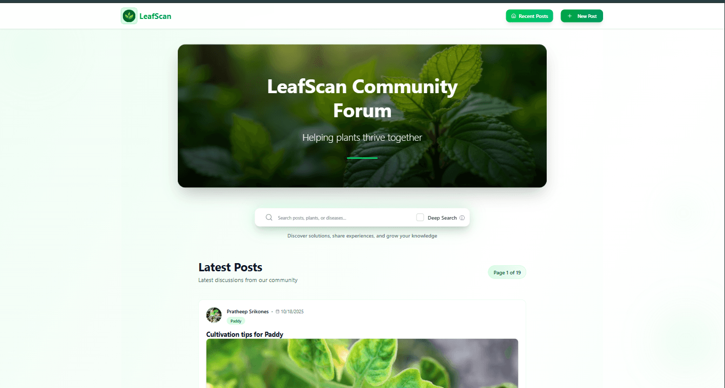 Community Forum